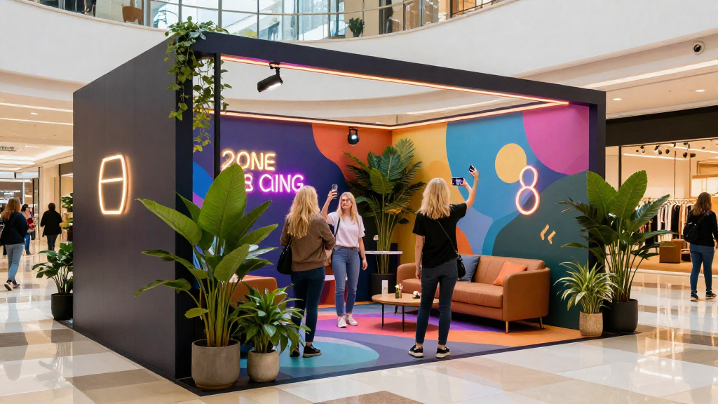 What Are Selfie Zones in Malls