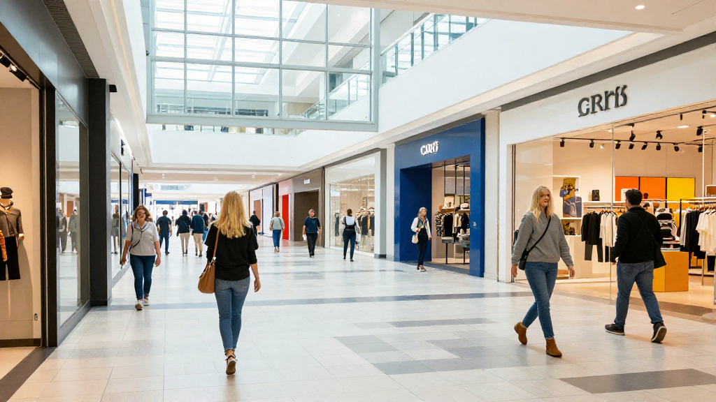 What Is the Demographic Split of Mall Visitors