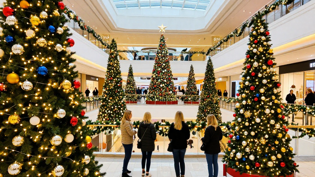 What Are Common Mall Seasonal Decorations