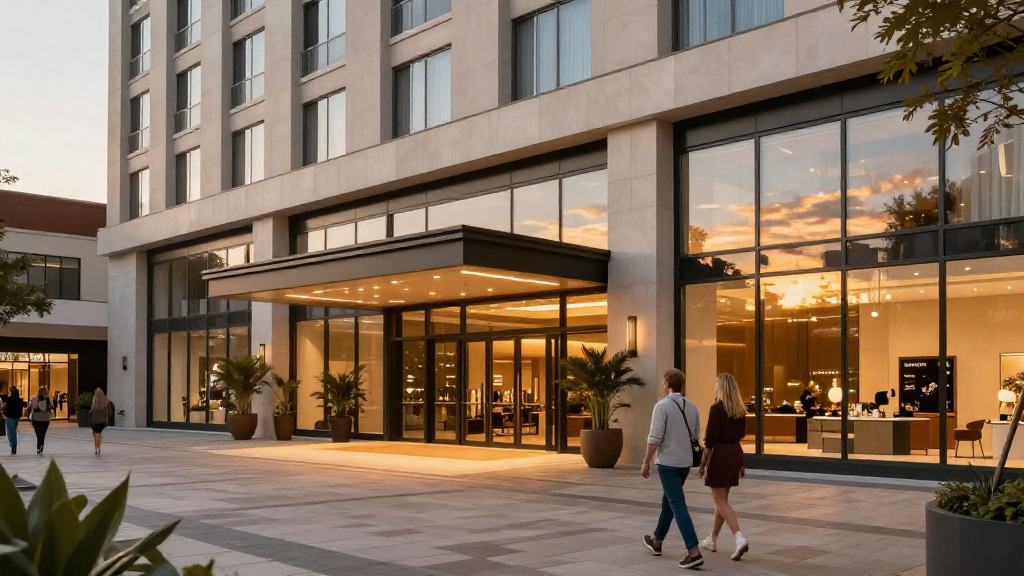 What Is the Concept of a Mall with a Hotel