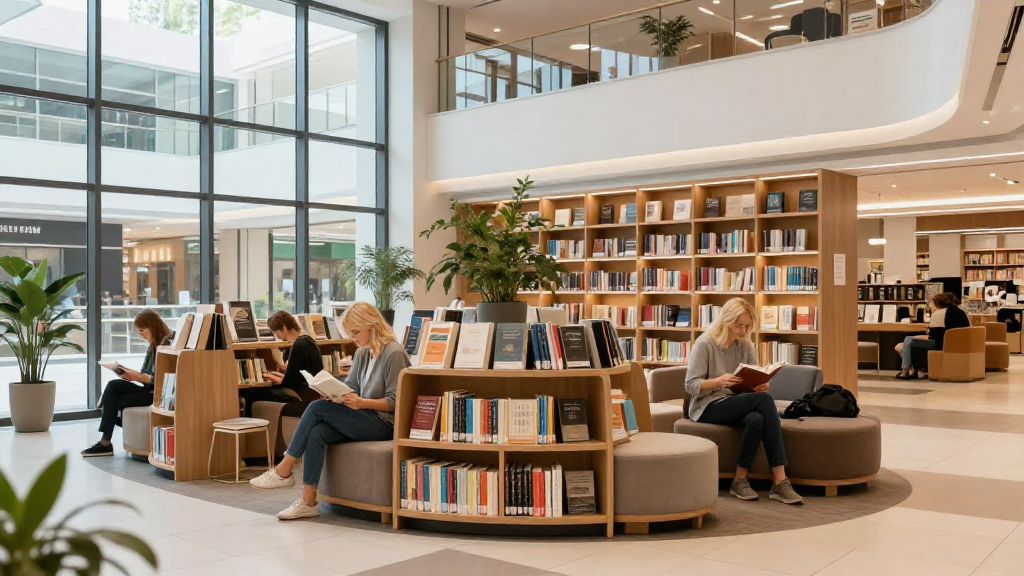 What Is the Idea Behind a Mall With a Library