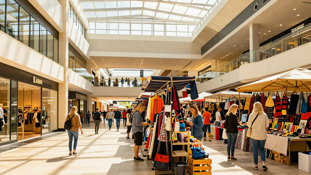 What Are the Differences Between a Mall and a Flea Market
