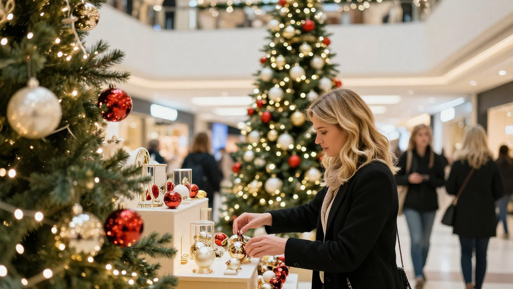 How to Plan Holiday Decorations in a Mall