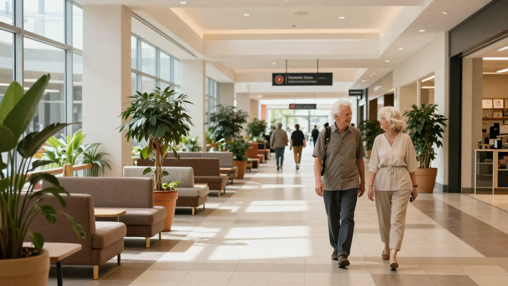 What Should a Mall Layout for Seniors Include