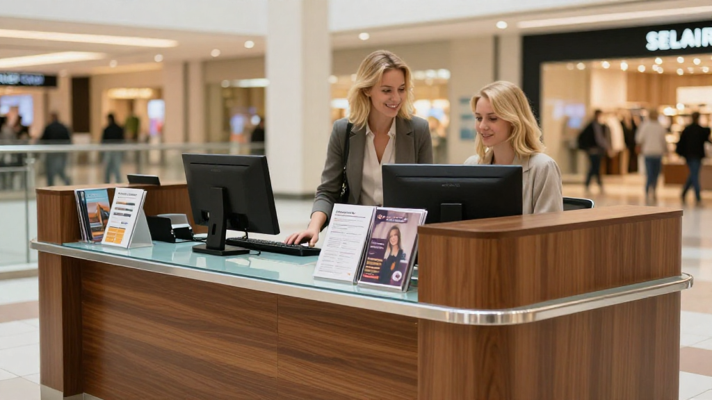 What Happens at a Mall Customer Service Desk