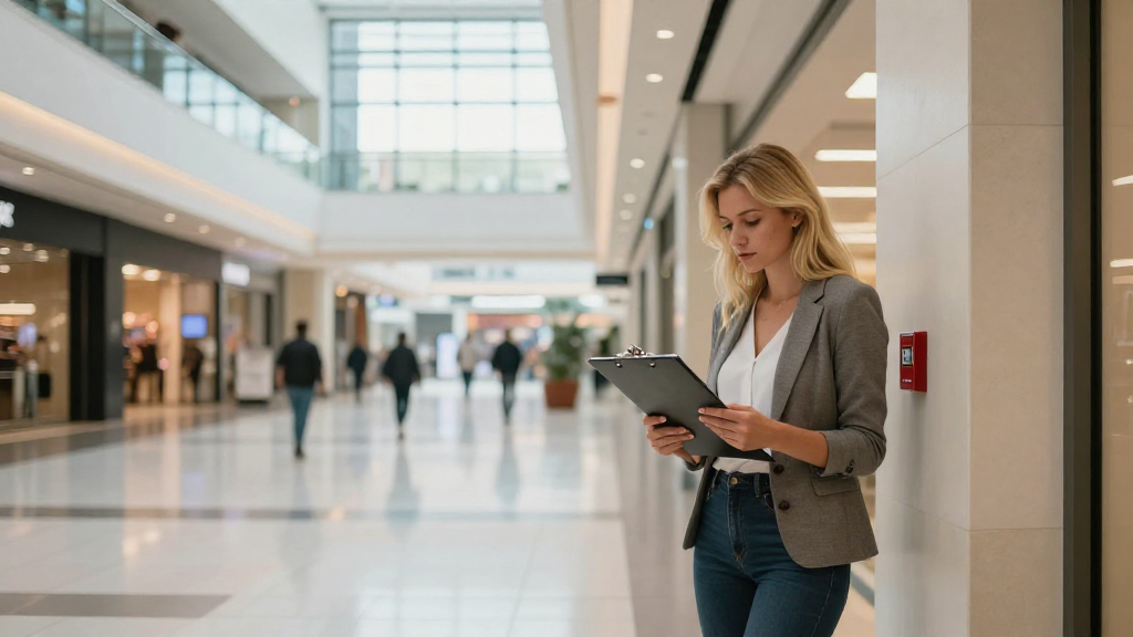 How Is a Fire Drill Scheduled in a Mall
