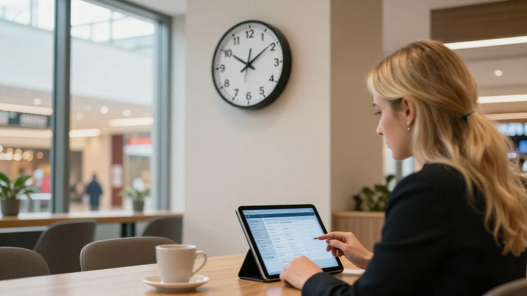 How Is Time Tracked for Employees in a Mall