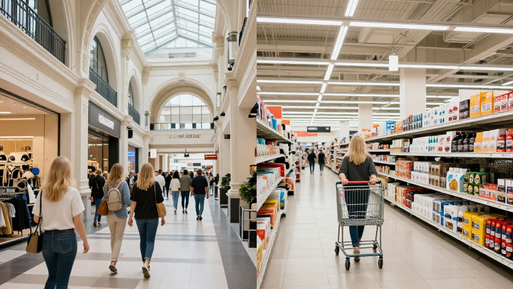 How Does a Mall Differ from a Big Box Store