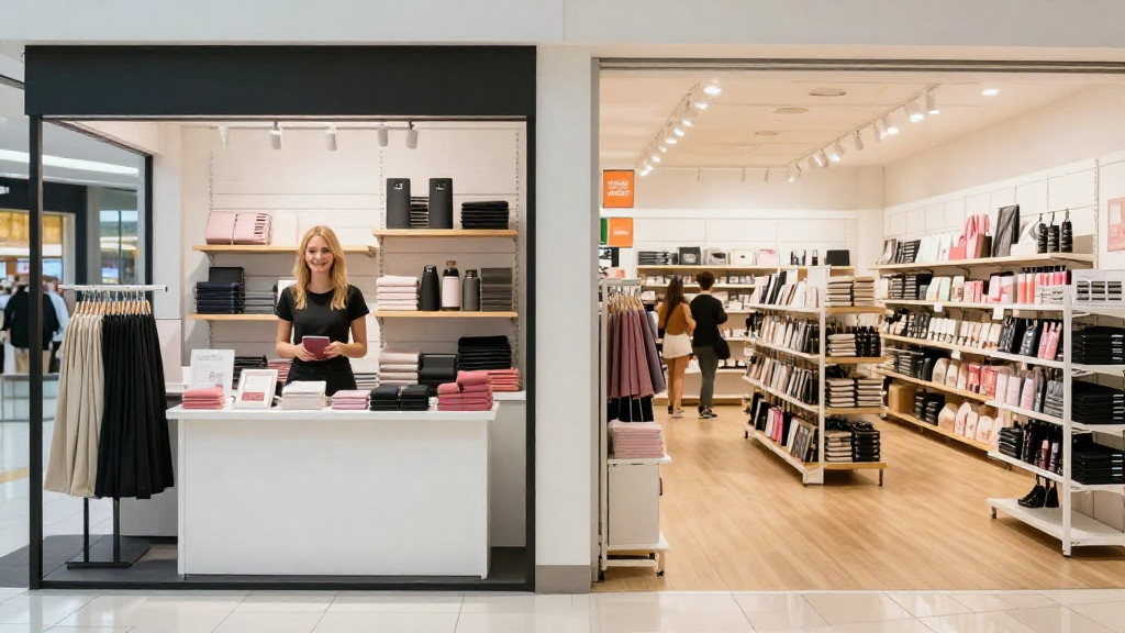 What’s the Difference Between a Mall Kiosk and Inline Store