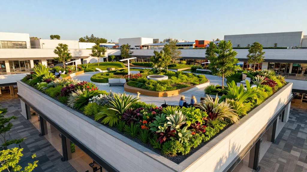 What Is the Green Roof Concept for Malls