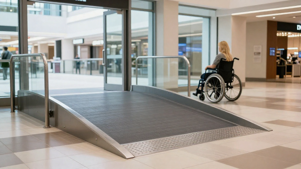 How Are Wheelchair Access Points Designed in Malls